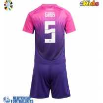 Germany Pascal Gross #5 Replica Away Minikit Euro 2024 Short Sleeve (+ pants)